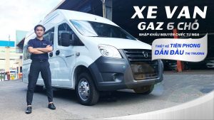 Xe tải van gaz 6 chỗ lên mobihome
