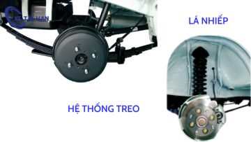 Hệ thống treo và khung gầm van suzuki blind van 2s