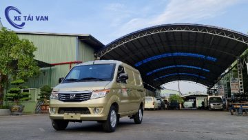 xe van kenbo 2 chỗ màu xám