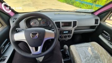 Nội thất xe tải van kenbo 2 chỗ ngồi