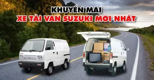 khuyến mãi xe tải van suzuki