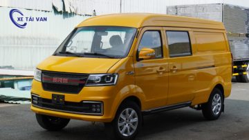 Tổng quan về xe tải van SRM 868 2 chỗ mặt ca lăng mới chi tiết