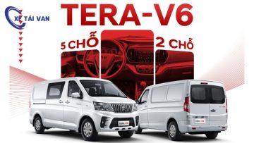 Xe tải van Tera V6 2 chỗ và 5 chỗ