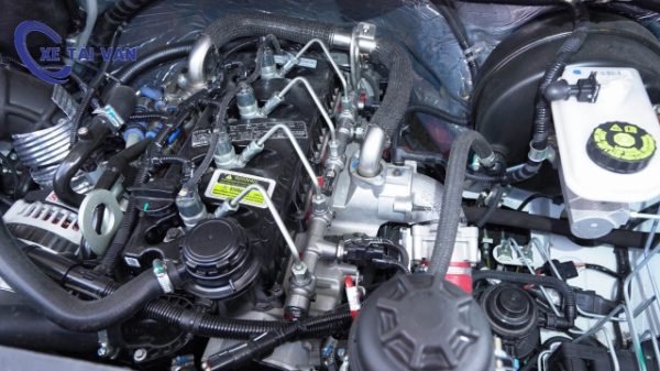 Xe tải van Gaz được trang bị động cơ Cummins tiêu chuẩn khí thải Euro 5
