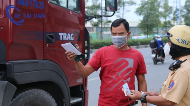 Tài xế sẽ bị xử phạt khi di chuyển vào khung giờ cấm