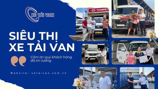 Mua xe tải van đến ngay Siêu Thị Xe Tải Van HCM