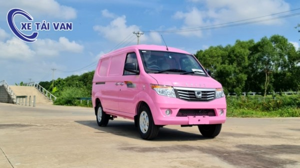 Xe tải van Kenbo có thiết kế nhỏ gọn chuẩn phong cách châu Âu