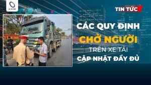 Quy định chở người trên xe tải
