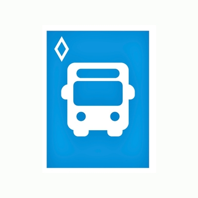 Biển R.403c - Đường dành cho xe buýt