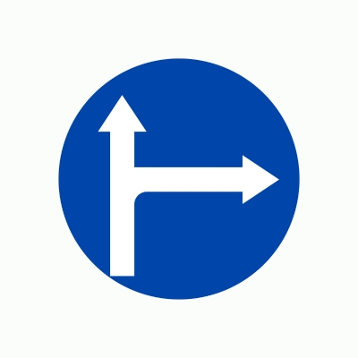 R301f - Hướng đi phải theo