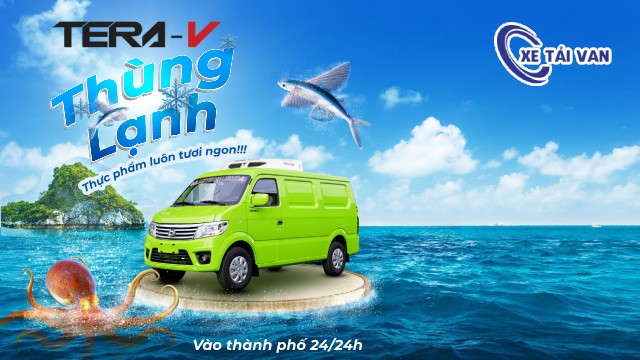 Xe van là phương tiện chở hàng không bị cấm tải 24h