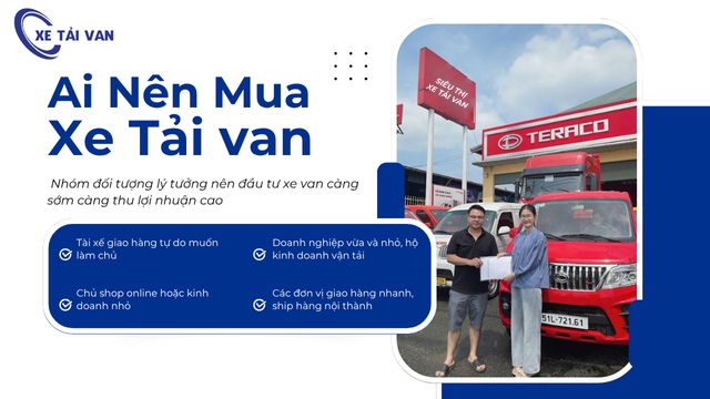 Những ai nên mua xe van chở hàng