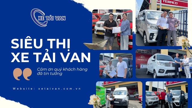Nhìn ngắm lại khoảnh khắc bàn giao xe van ở Siêu Thị Xe Tải Van