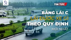 Bằng C lái được xe gì theo luật mới 2026?