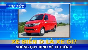xe biển số d là xe gì