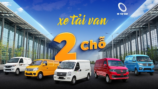 Xe tải van 2 chỗ chở hàng chuyên chở hàng có 2 chỗ ngồi