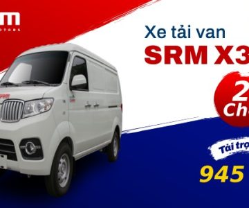 [Mới] Xe tải van SRM X30i 2 chỗ 945kg