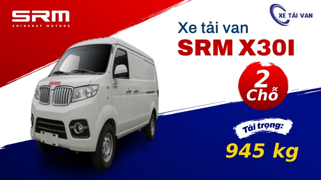 xe tải van SRM X30i 2 chỗ 