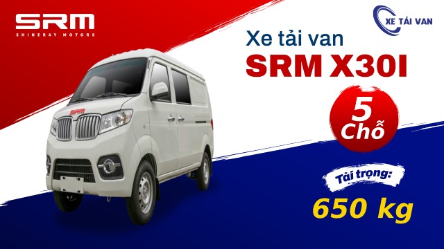 Xe tải van SRM X30i 5 chỗ