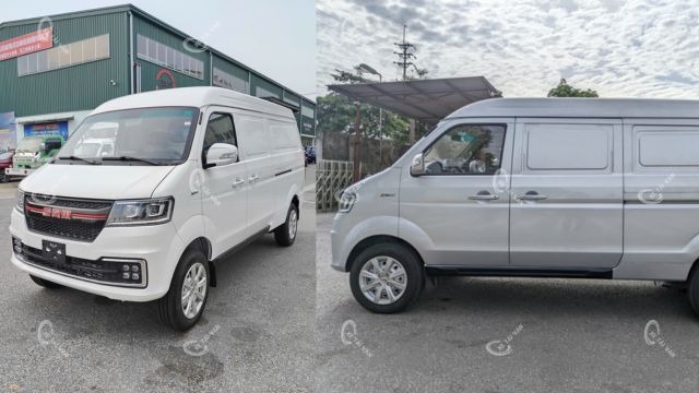 Xe van SRM X30L sử dụng động cơ xăng 1.6L