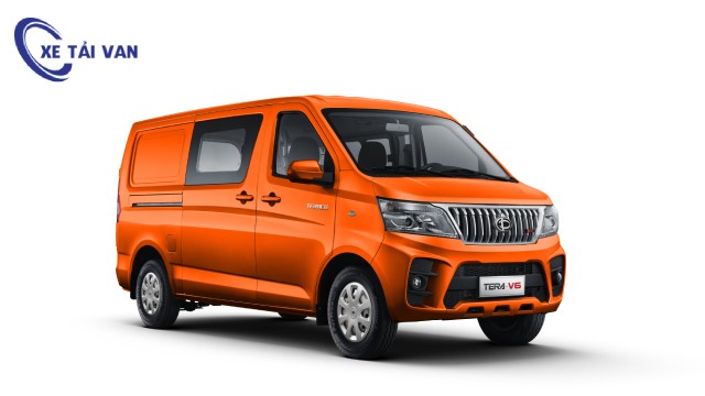 Xe tải van Tera V6 màu cam phù hợp với mệnh Thổ