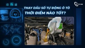 thay dầu số tự động ô tô van