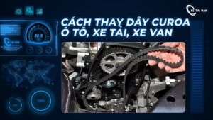 cách thay dây curoa ô tô van