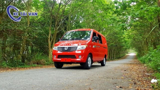 Hình ảnh giao diện của xe tải van Kenbo thực tế