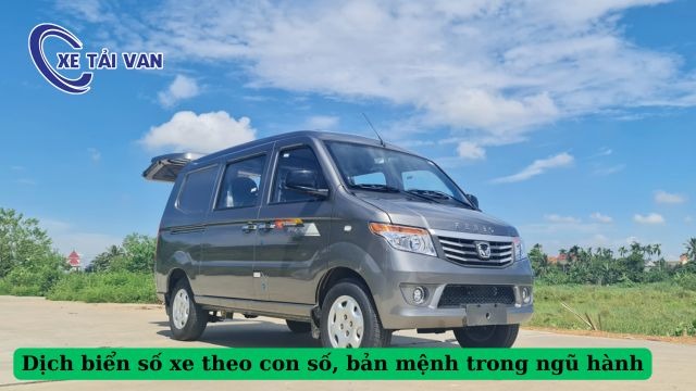 Dịch biển số xe theo quy luật ngũ hành