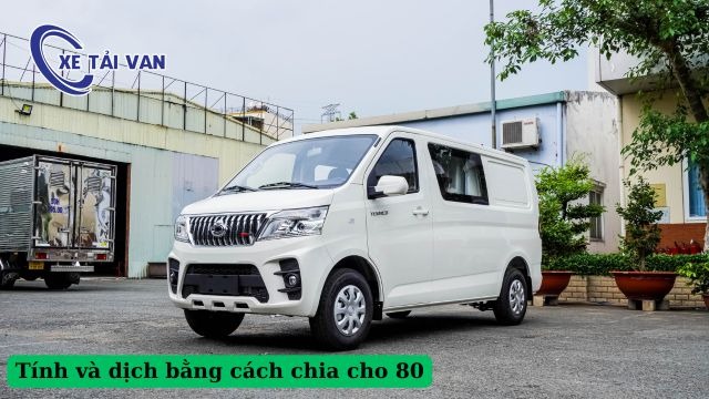 Dịch biển số xe bằng cách chia 80