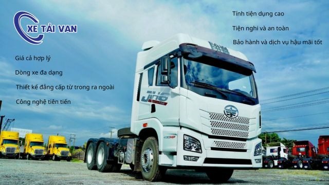 Ưu điểm của dòng xe tải hãng FAW
