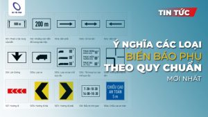 ý nghĩa các biển báo phụ theo quy chuẩn mới nhất