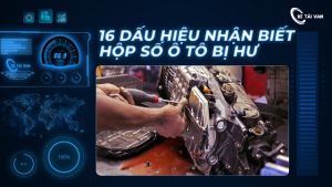 16 dấu hiệu nhận biết hộp số ô tô bị hư phổ biến nhất