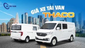 Giá xe van Thaco Frontier đầy đủ bản 2 chỗ ngồi, 5 chỗ ngồi