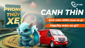 Tuổi canh thìn sinh năm 2000 hợp xe màu gì năm 2025?