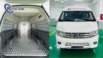 Xe tải van Kim Long X9 5 chỗ thùng hàng dung tích 6.4 m³