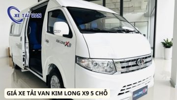 Giá xe tải van kim long X9 5 chỗ
