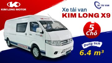 Đánh giá xe tải van Kim Long X9 mới nhất