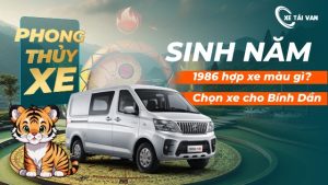 Tuổi bính dần sinh năm 1986 hợp xe màu gì
