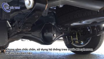 Khung gầm Thaco TF450 2 chỗ an toàn, vượt trội