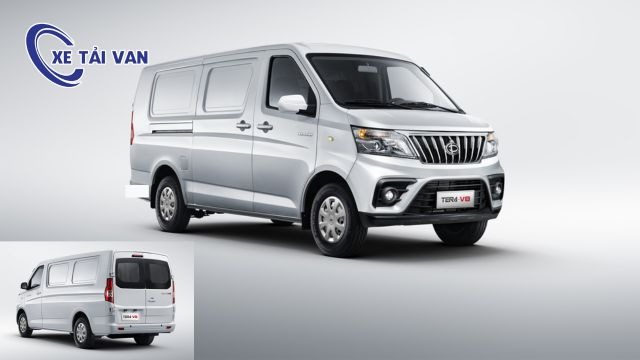 Xe tải van Tera V8 2 chỗ thế hệ mới ra mắt năm 2024