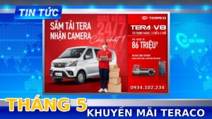 Khuyến mãi xe teraco tháng 5/2025 - Rinh ngay Vietmap, vượt mọi hành trình