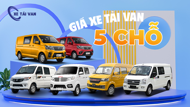 Top xe tải van 5 chỗ vừa chở hàng và chở người bán chạy nhất