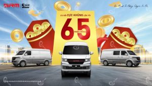 Khuyến mãi xe tải van SRM 868 giảm sốc 65 Triệu