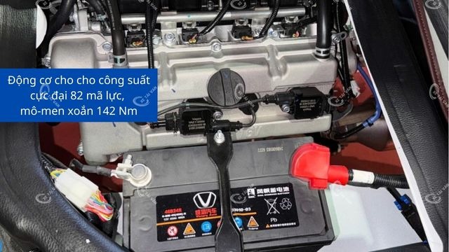 Động cơ veam v2 2 chỗ cho công suất cực đại 82 mã lực