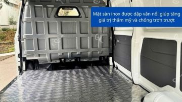 Thùng hàng được dập vân nổi chống trơn trượt