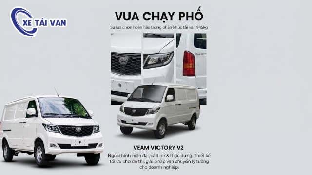 Mua xe tải van Veam V2 2 chỗ tại Siêu thị xe tải van