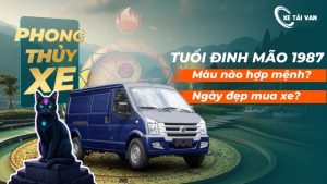 Tuổi Đinh Mão 1987 hợp xe màu gì​? Gợi ý 3 dòng xe van nên mua