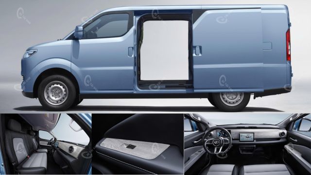 Xe tải van điện DFSK EC75 có công suất cực đại 70 kW