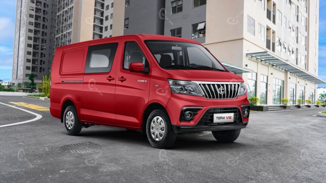 Xe tải van máy xăng linh hoạt di chuyển trên nhiều cung đường